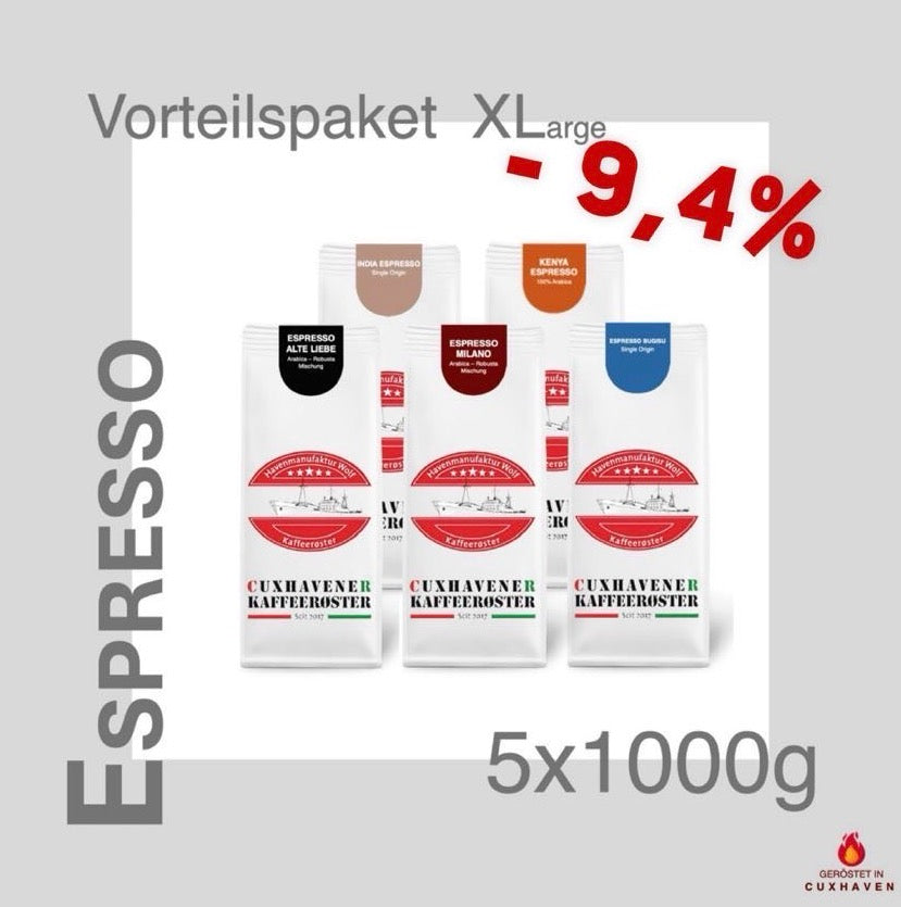 Espresso Paket XL - 5.000 g