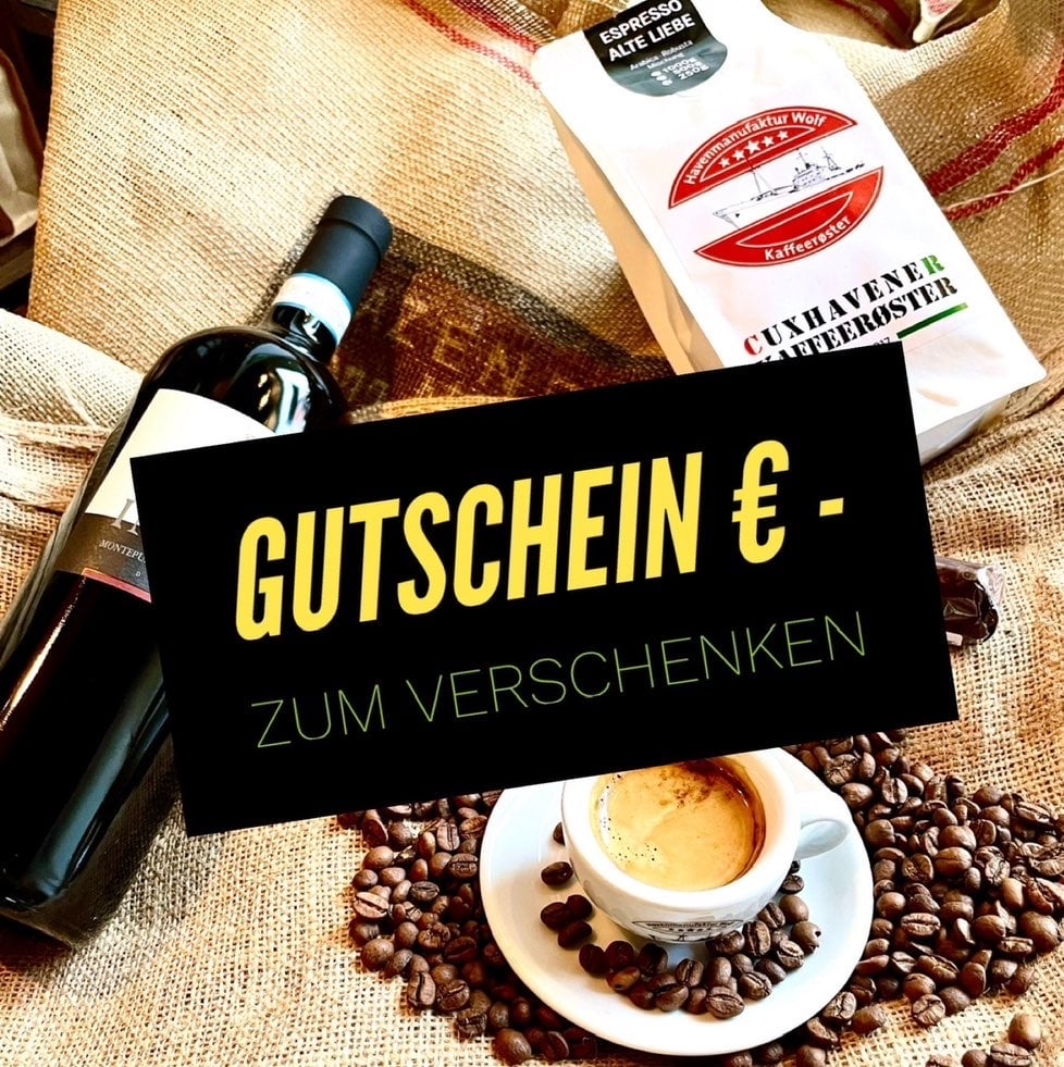 Gutschein im Kartenformat - nur im Café einlösbar