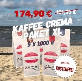 Kaffee Créma Paket XL - 5.000 g