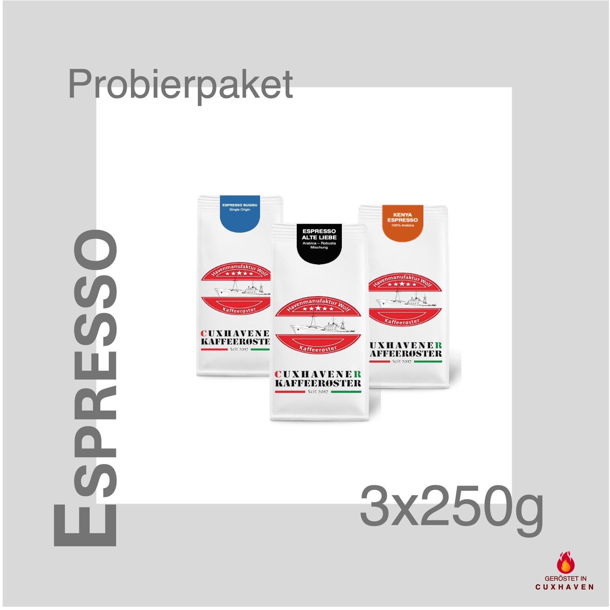 Espresso-Probierpaket - 750 g