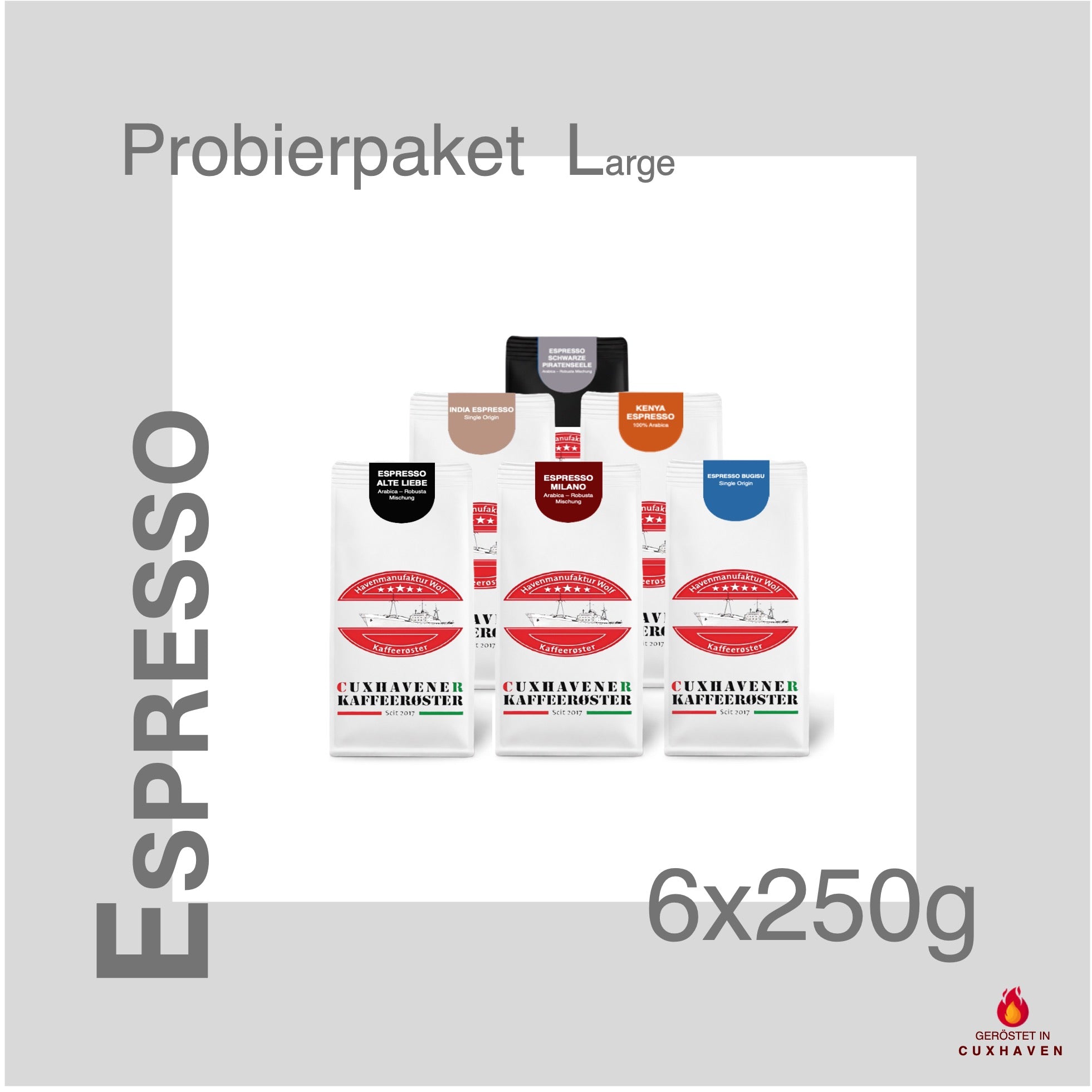Espresso-Probierpaket L - 1.500 g