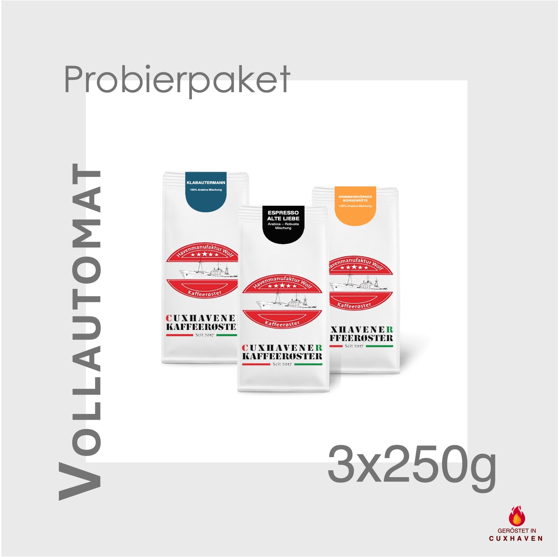Vollautomaten-Probierpakekt - 750 g