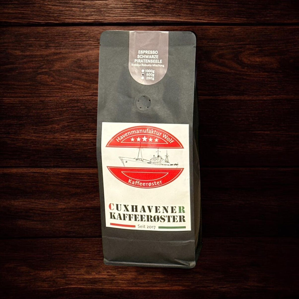 Espresso Schwarze Piratenseele