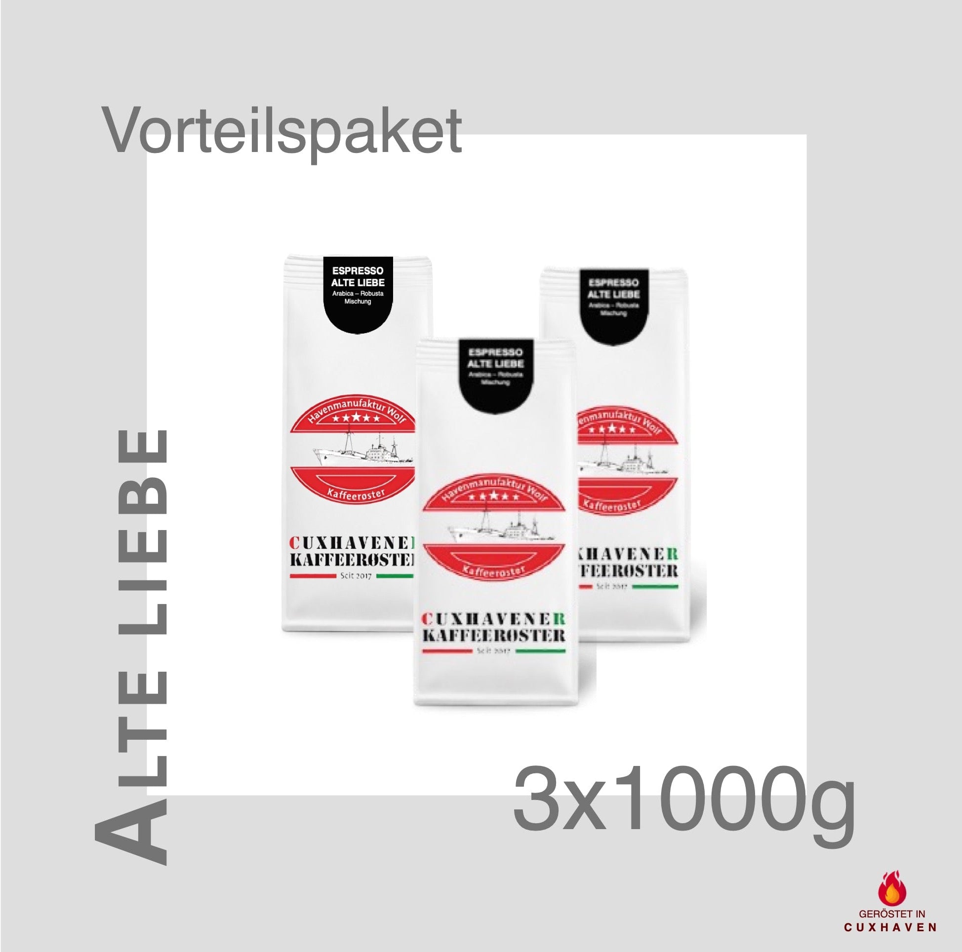 Espresso Alte Liebe 3 x 1kg
