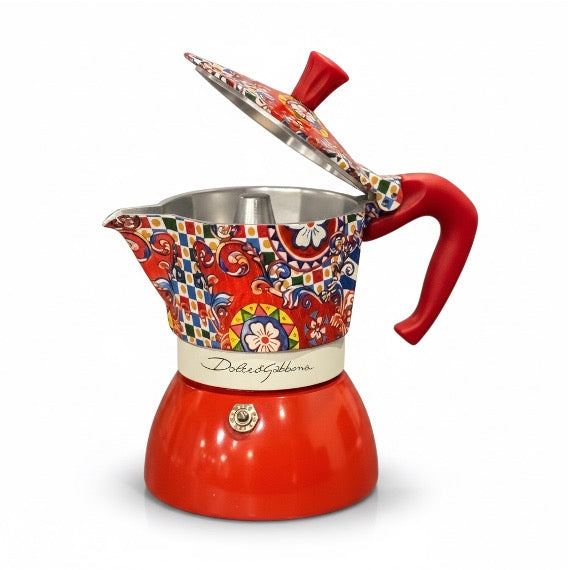 Bialetti - Moka Induktion im Dolce & Gabbana Design "Carretto Siciliano"