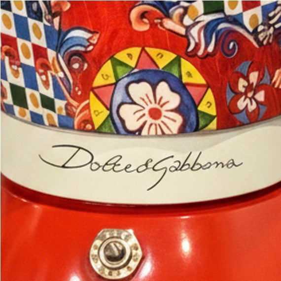Bialetti - Moka Induktion im Dolce & Gabbana Design "Carretto Siciliano"