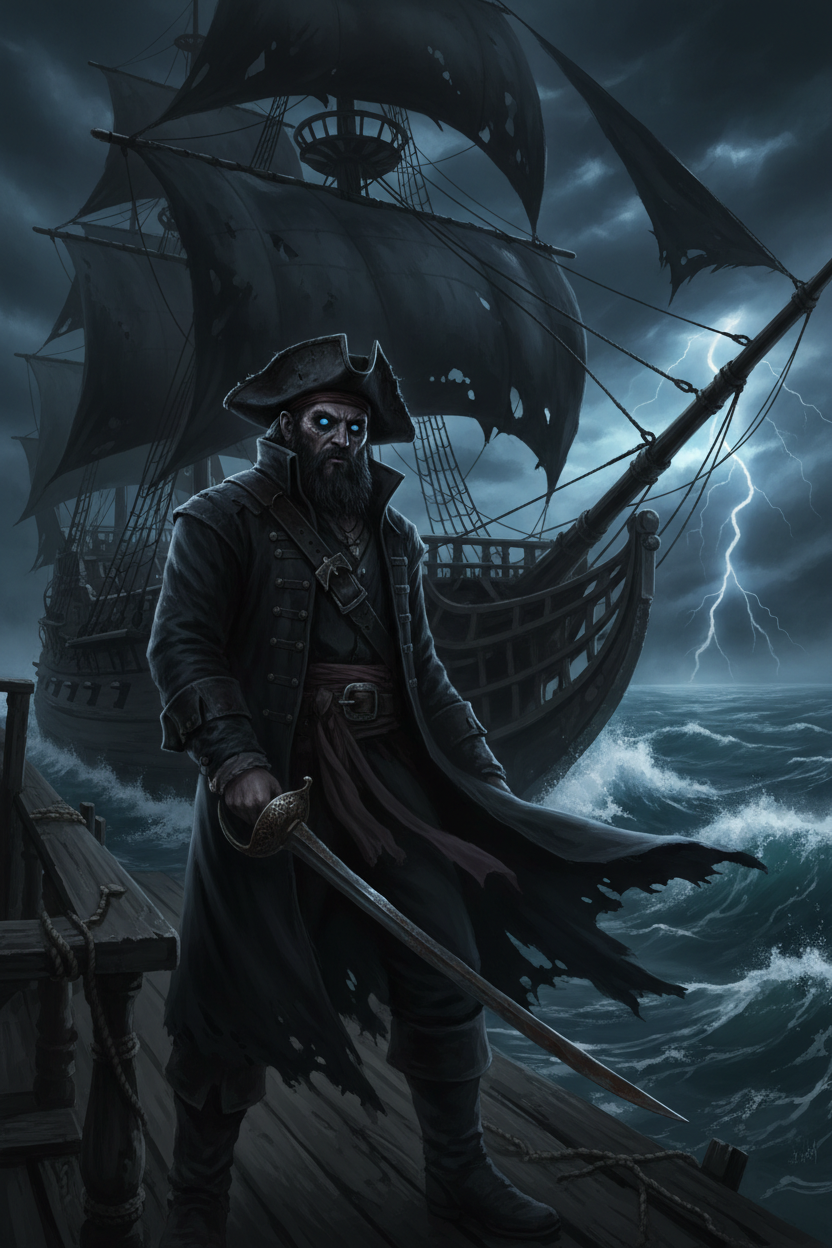 Espresso Schwarze Piratenseele