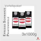 Espresso Schwarze Piratenseele 3 x 1kg