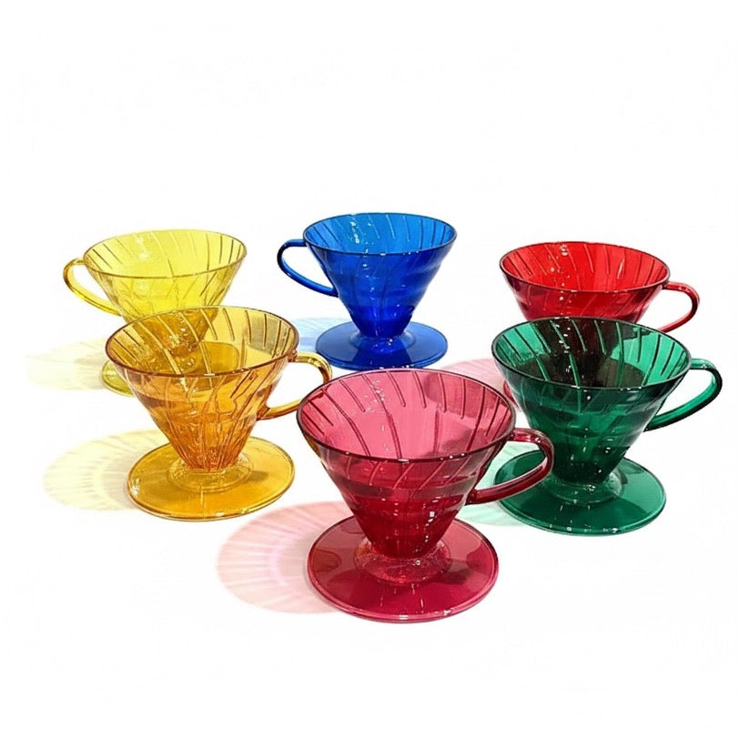 Hario V60 Dripper "Candy Edition"-Kaffeefilter in 6 verschiednen Farben